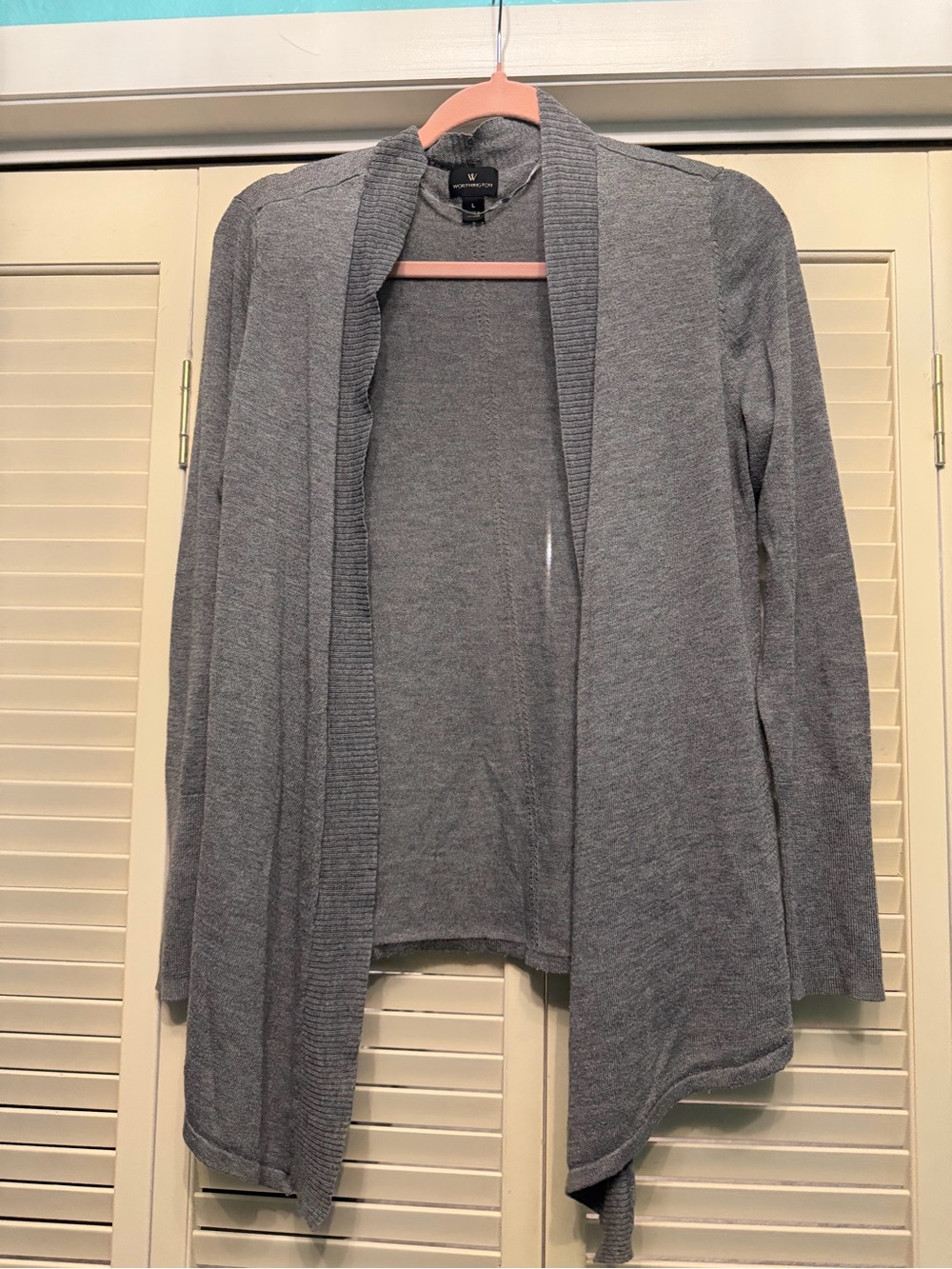 Worthington Gray Cardigan